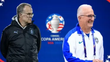 Marcelo Bielsa e Dorival Júnior