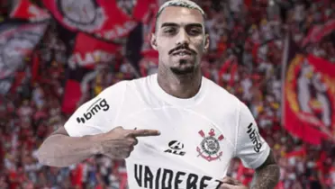 O jogador fez seu primeiro jogo pelo novo clube e gerou comentários de flamenguistas