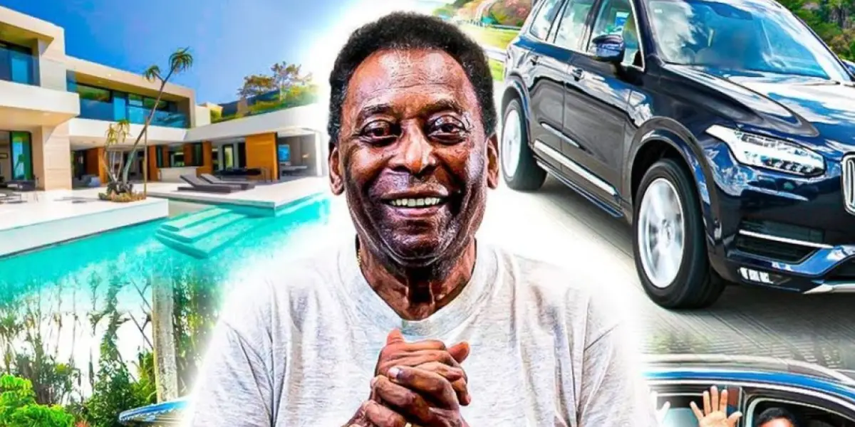 Os carros de luxo de Pelé, caros na época