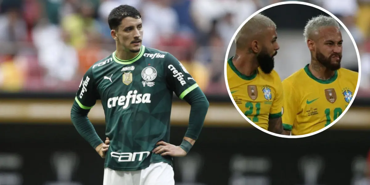 Piquerez em ação pelo Palmeiras