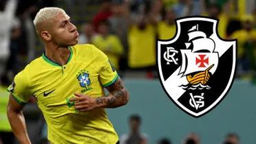 Richarlison em ação pela Seleção Brasileira