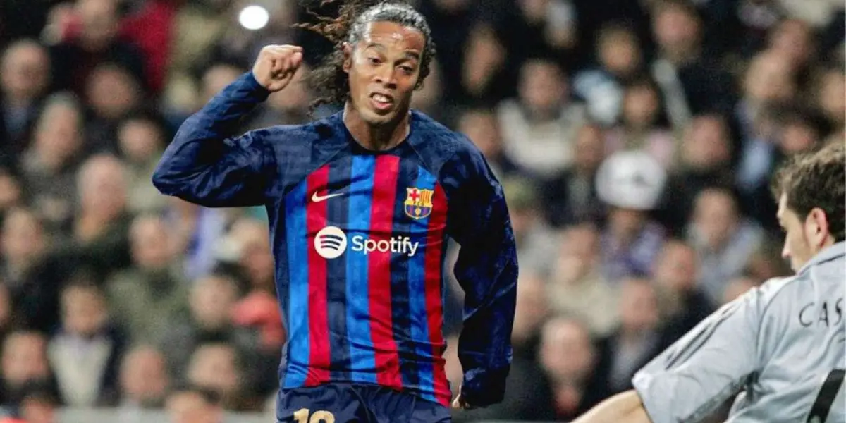 Ronaldinho fiz um jogo maravilhoso