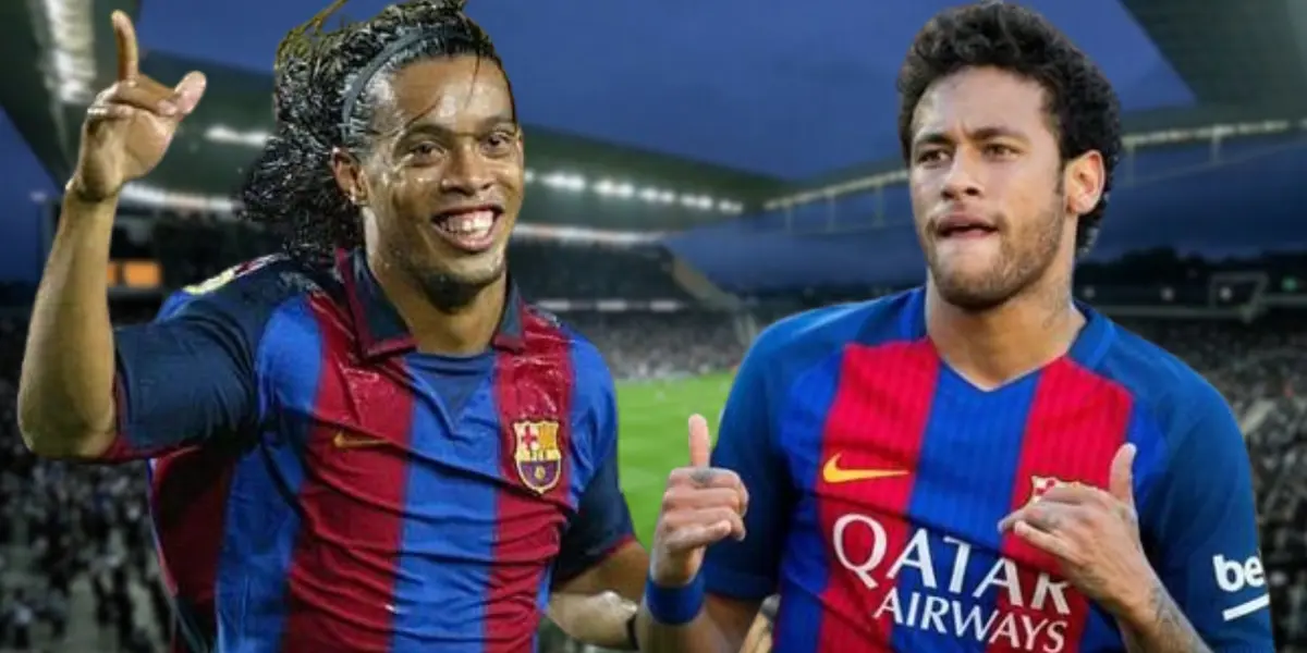 Ronaldinho Gaúcho e Naymar