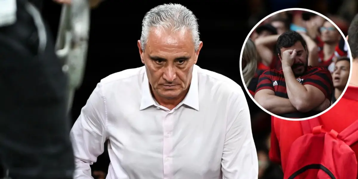 Tite no comando técnico do Flamengo 