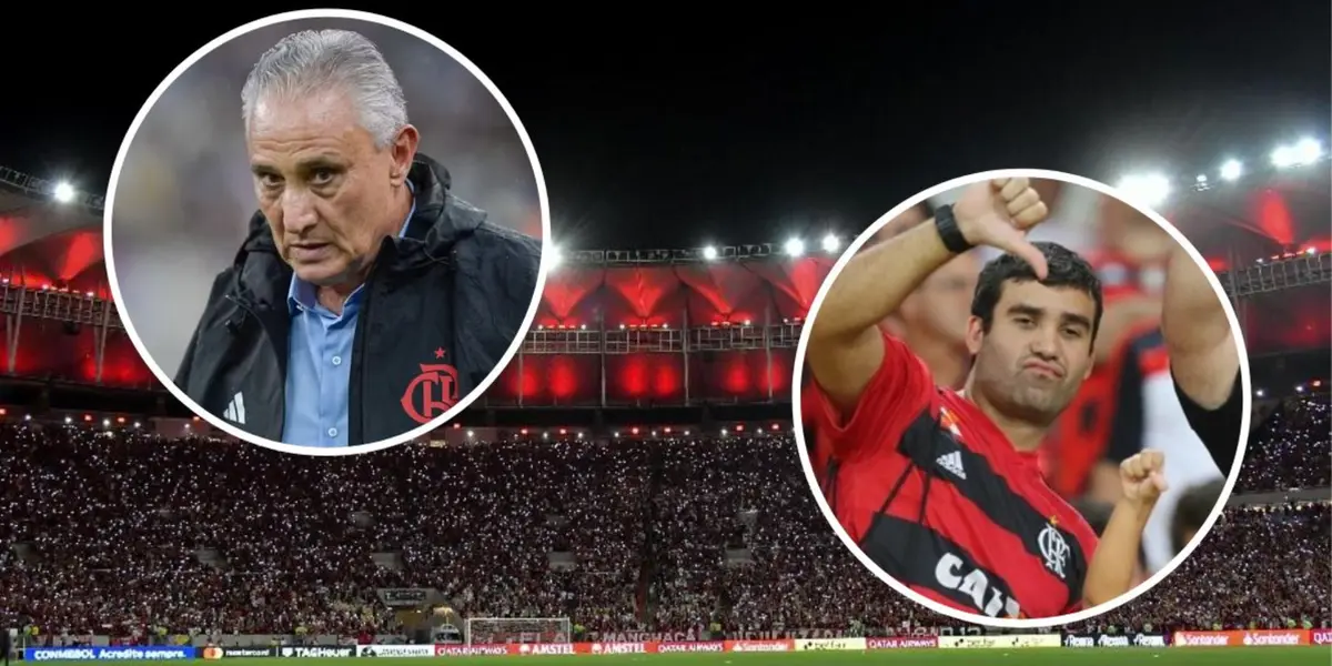 Tite no comando técnico do Flamengo